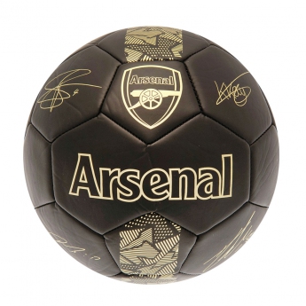 Arsenal mini futbolówka Skill Ball Signature Gold PH size 1