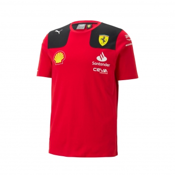 Ferrari koszulka męska Leclerc official red F1 Team 2023