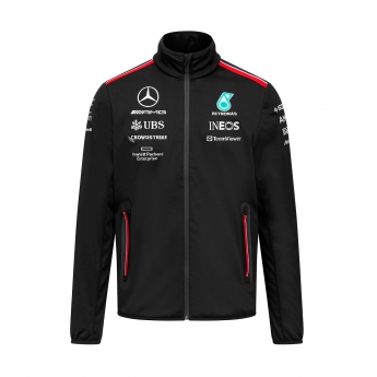 Mercedes AMG Petronas kurtka męska Softshell official black F1 Team 2023