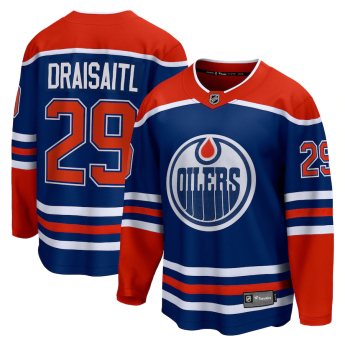 Edmonton Oilers hokejowa koszulka meczowa Leon Draisaitl #29 Breakaway Alternate Jersey