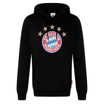 Bayern Monachium męska bluza z kapturem Logo black