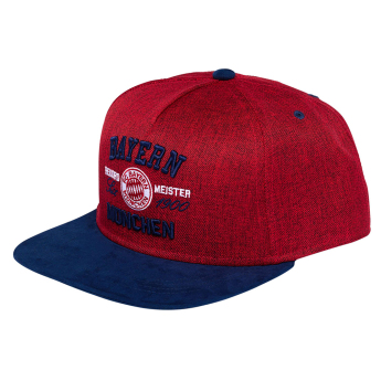 Bayern Monachium czapka flat baseballówka 1900 red