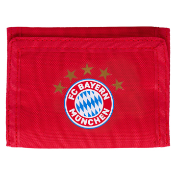 Bayern Monachium portfel nylonowy red