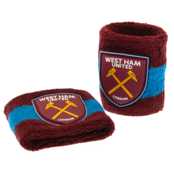 West Ham United frotki 2 soft cotton sweatbands