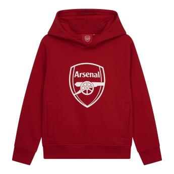 Arsenal dziecięca bluza z kapturem No1 red