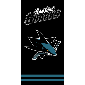 San Jose Sharks ręcznik plażowy black