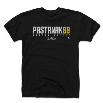 Boston Bruins koszulka męska David Pastrnak #88 WHT 500 Level black