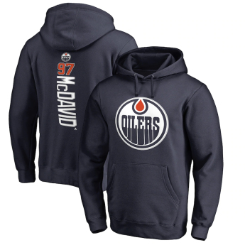 Edmonton Oilers męska bluza z kapturem McDavid #97 name and number