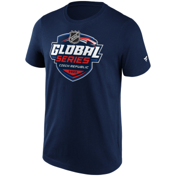 Tričko NHL Global Series 2022 Challenge Czech Republic Primary Logo Graphic T-Shirt