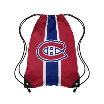 Montreal Canadiens worek na buty FOCO Team Stripe Drawstring Backpack