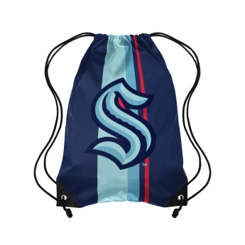 Seattle Kraken worek na buty FOCO Team Stripe Drawstring Backpack
