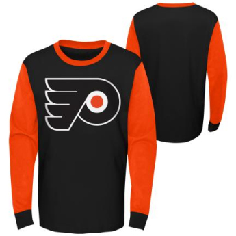 Philadelphia Flyers dziecięcka koszulka z długim rękawem Scoring Chance Crew Neck LS