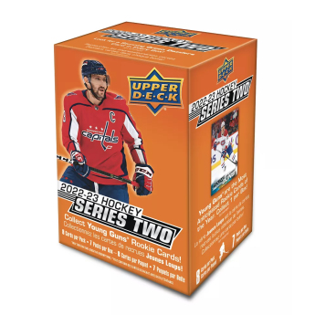 NHL pudełka karty hokejowe NHL 2022-23 Upper Deck Series 2 Blaster Box