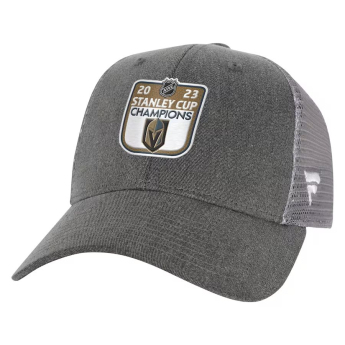 Vegas Golden Knights dziecięca czapka baseballowa 2023 Stanley Cup Champions Locker Room Adjustable Hat greyS