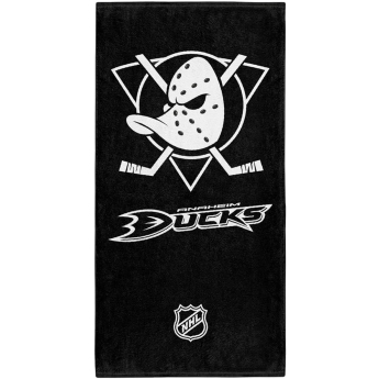 Anaheim Ducks ręcznik plażowy Classic black