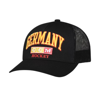 Reprezentacje hokejowe czapka baseballówka Germany CCM Meshback Trucker