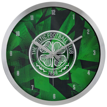 FC Celtic zegar ścienny Geo Metal Wall Clock
