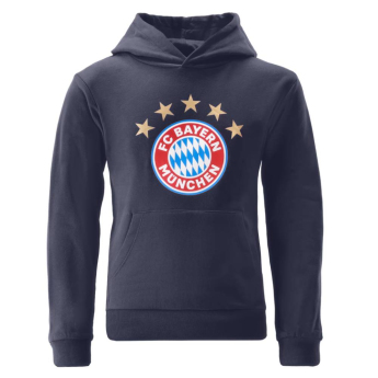 Bayern Monachium dziecięca bluza z kapturem Essential navy