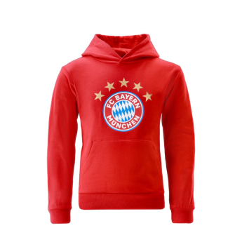 Bayern Monachium dziecięca bluza z kapturem Essential red