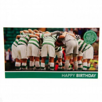 FC Celtic życzenia urodzinowe Birthday Card Huddle
