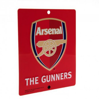 Arsenal tabliczka na okno Window Sign SQ