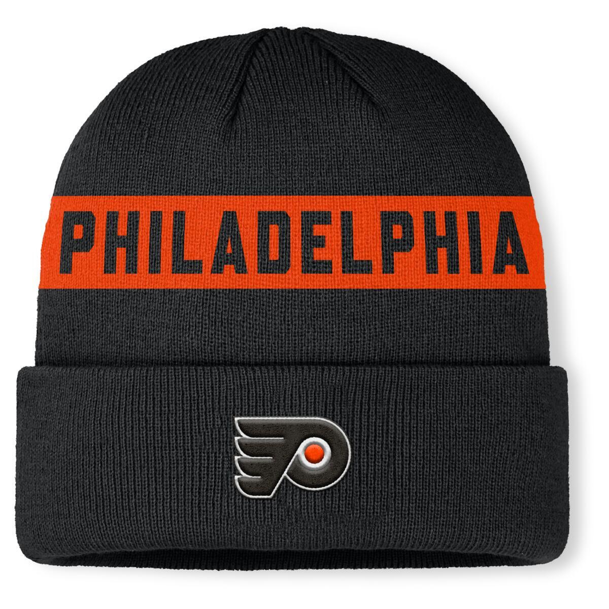 Philadelphia Flyers czapka zimowa Authentic Pro A/Cap Cuffed inscription