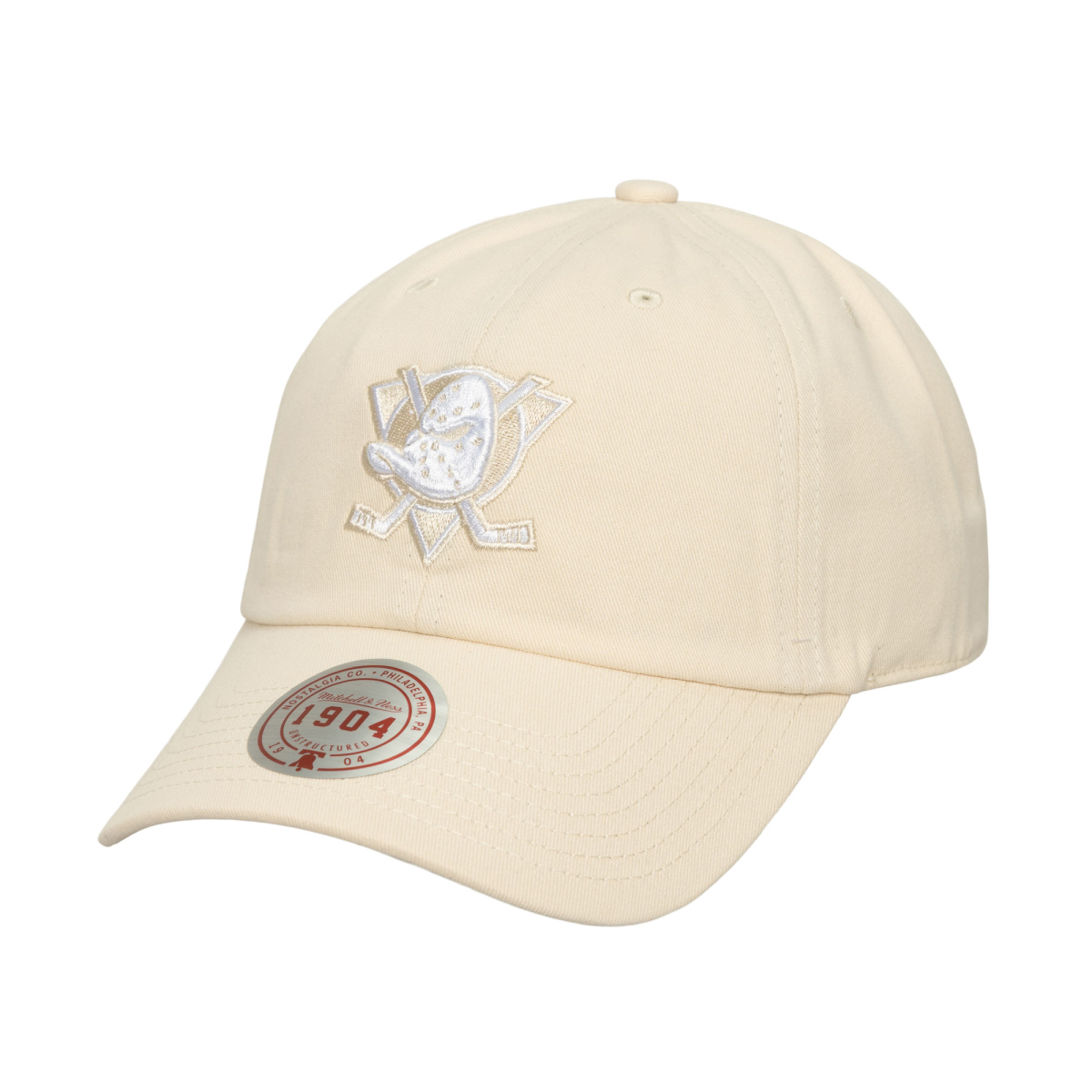 Anaheim Ducks czapka flat baseballówka Fashion Basic Strapback white