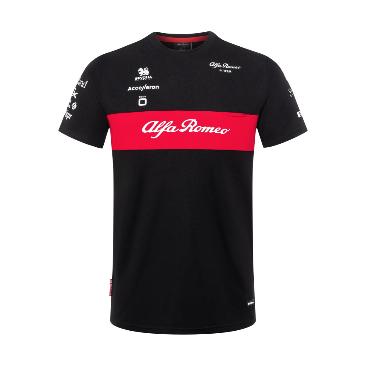 Alfa Romeo Racing koszulka dziecięca official black F1 Team 2023