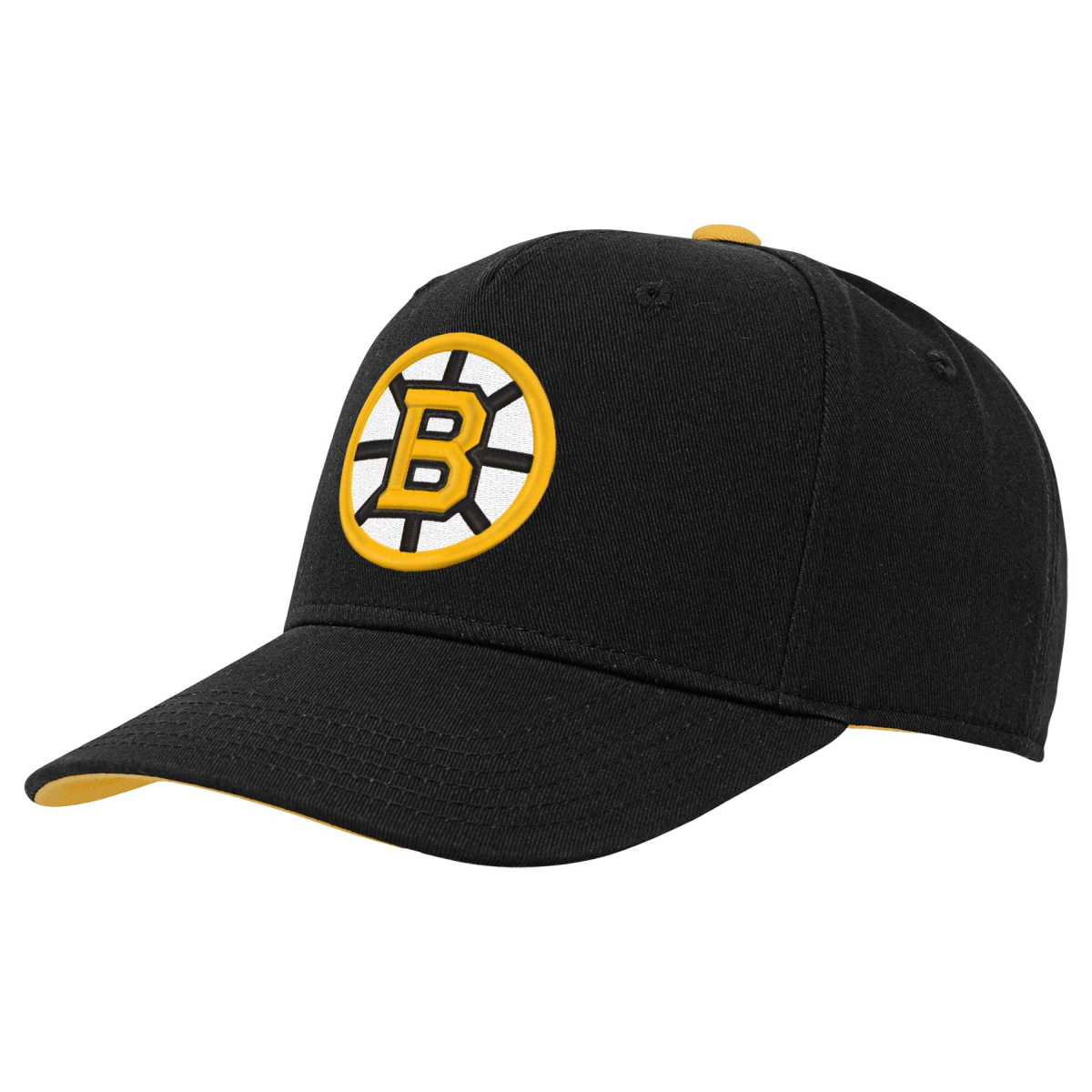 Boston Bruins dziecięca czapka baseballowa Precurved Snap