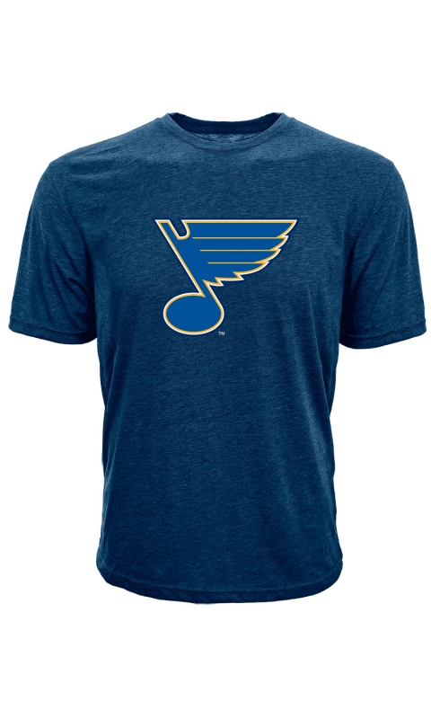 St. Louis Blues koszulka męska Core Logo Tee Blue