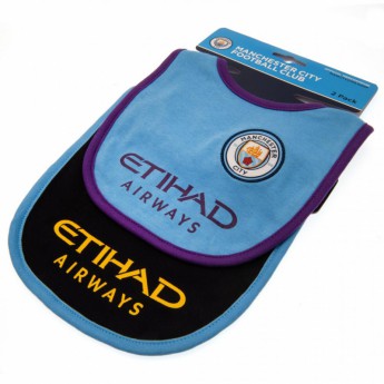 Manchester City śliniak 2 Pack Bibs PL