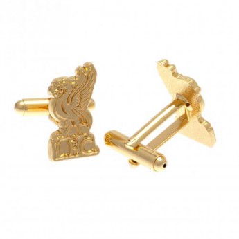 Liverpool spinki mankietowe Gold Plated Cufflinks LB