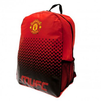 Manchester United plecak Backpack red and black