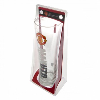 Manchester United szklanka Tall Beer Glass