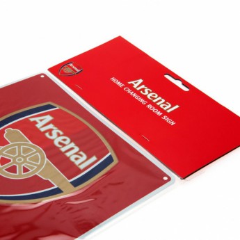 Arsenal tablica na ścianę red home changing room