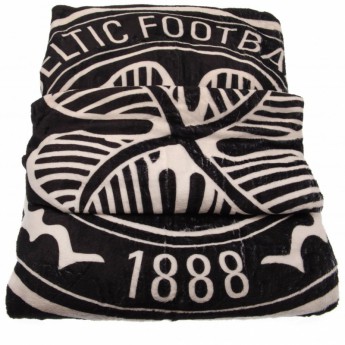FC Celtic koc flis Sherpa Blanket
