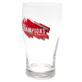Liverpool szklanka Champions of Europe Tulip Pint Glass