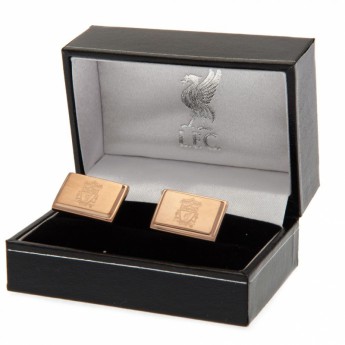 Liverpool spinki mankietowe Rose Gold Plated Cufflinks