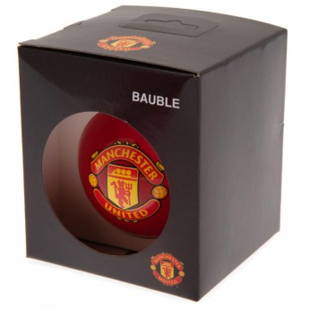 Manchester United ozdoby świąteczne Glass Bauble