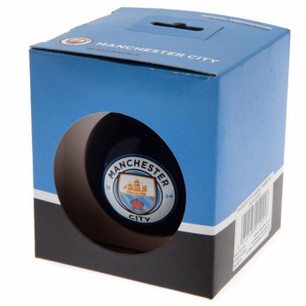 Manchester City ozdoby świąteczne Glass Bauble