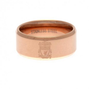 Liverpool pierścionek Rose Gold Plated Ring Large