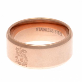 Liverpool pierścionek Rose Gold Plated Ring Large