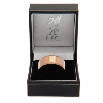 Liverpool pierścionek Rose Gold Plated Ring Large