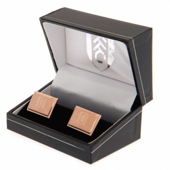 Fulham spinki mankietowe Rose Gold Plated Cufflinks