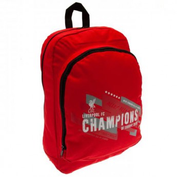 Liverpool plecak Champions of Europe Backpack