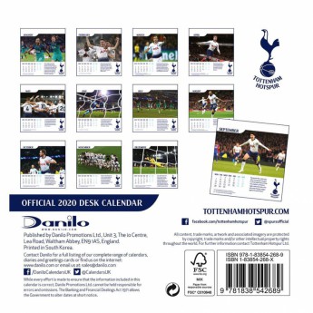 Tottenham kalendarz 2020