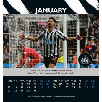 Newcastle United kalendarz 2020