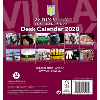 Aston Vila kalendarz 2020