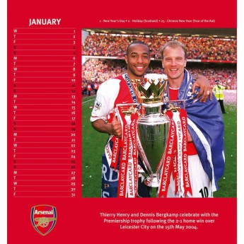 Arsenal kalendarz 2020