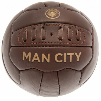 Manchester City mini futbolówka Retro Heritage Mini Ball - size 1